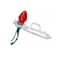 25ct Outdoor Clay Tile Roof Christmas Light Hook Clips